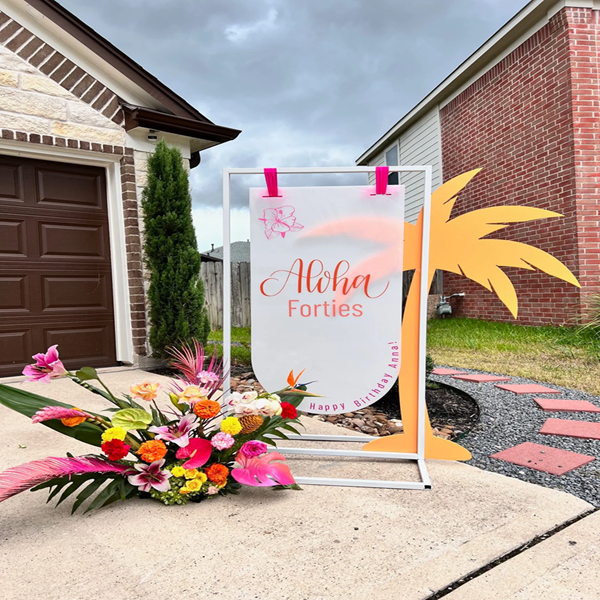 Welcome Sign Frame