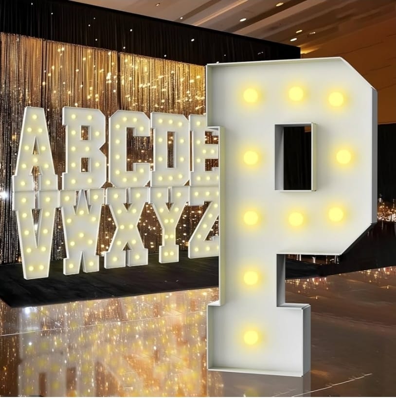 3D Letter P